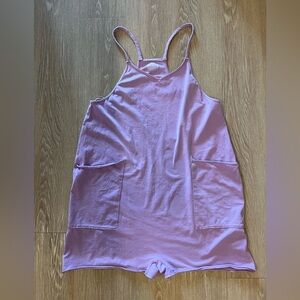 Free People Movement Hot Shot Romper in Lavendar